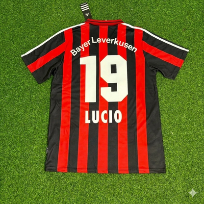 Lucio Bayer Leverkusen 2000/2001 Heim Retro Fußballtrikot