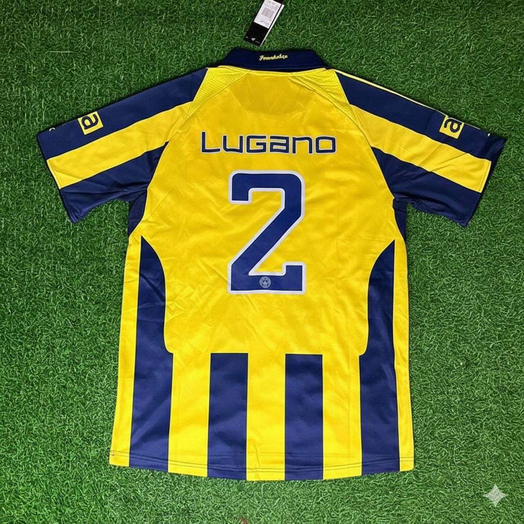 Diego Lugano Fenerbahçe 2008–2009 Retro-Trikot Trikot Maillot
