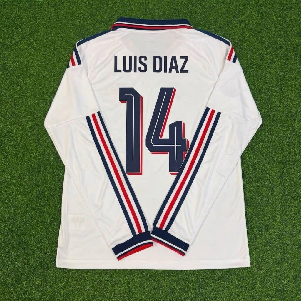 Luis Diaz #14 Bayern Munchen 2027 Away Long Sleeve New season Trikot Soccer Shirt