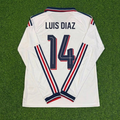 Luis Diaz #14 Bayern Munchen 2027 Away Long Sleeve New season Trikot Soccer Shirt