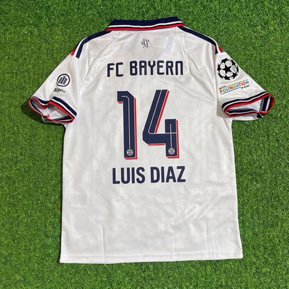 Luis Diaz #14 Bayern Munich 2026/2027 New Season Away New Season Football Jersey Kit