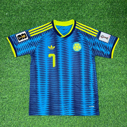 Luis Diaz Colombia 2026 World Cup Away Football Jersey