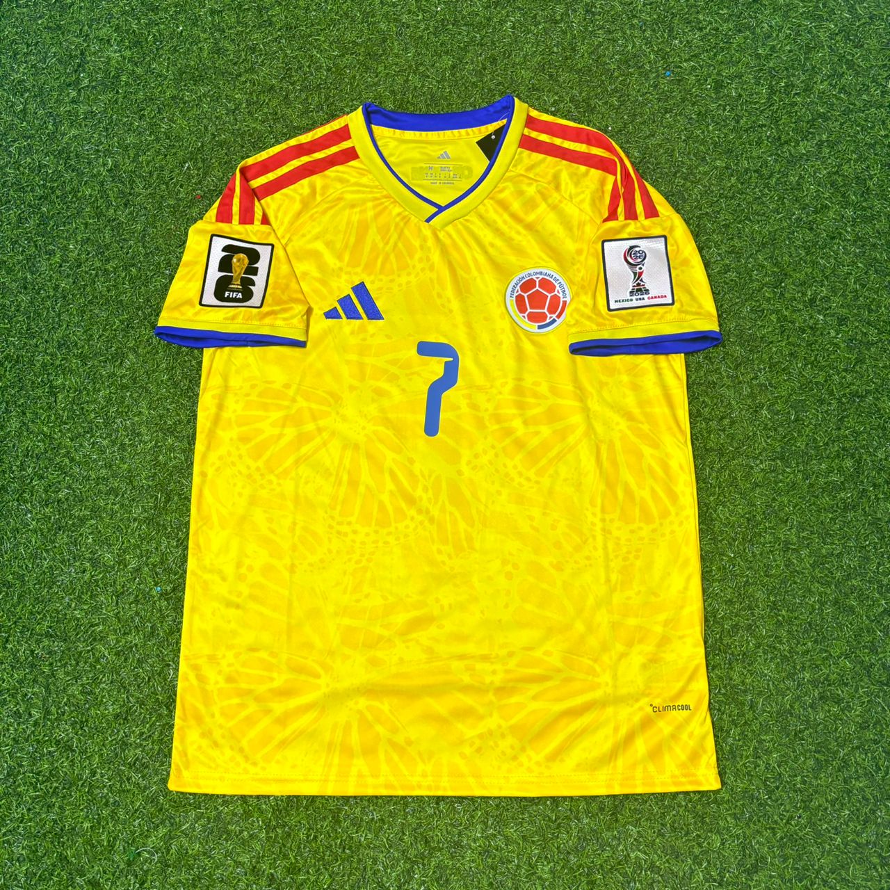 Luis Díaz Colombia 2026 World Cup Football Jersey Kit