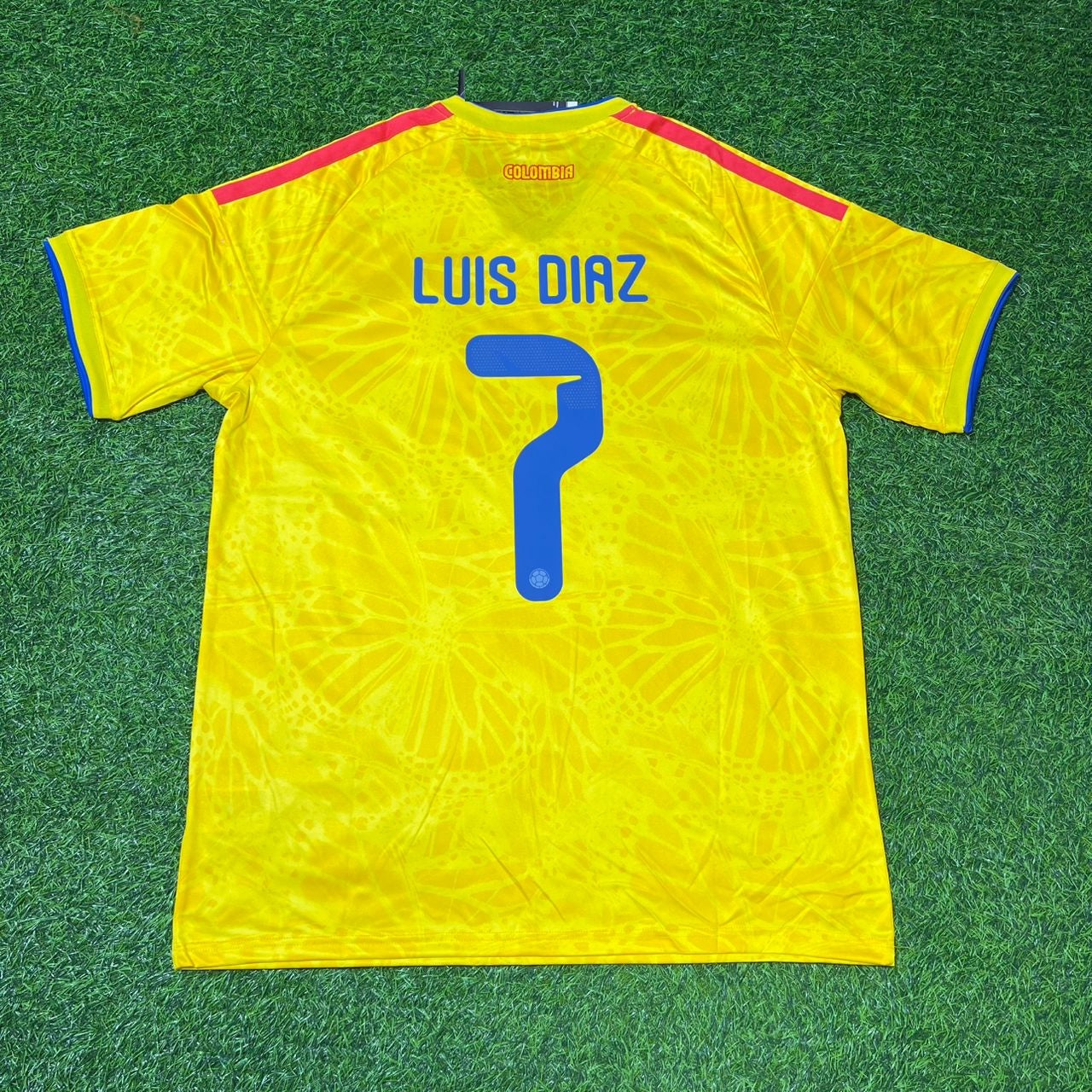 Luis Díaz Colombia 2026 World Cup Football Jersey Kit