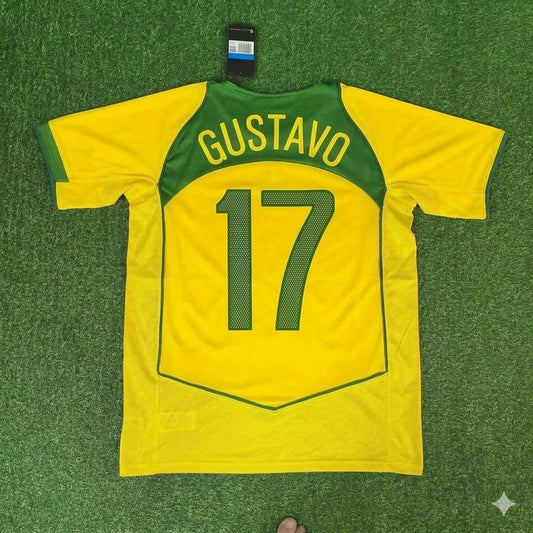 Luiz Gustavo 17 – Brasilien Retro Trikot – | Trikot | Maillot Fußballtrikot
