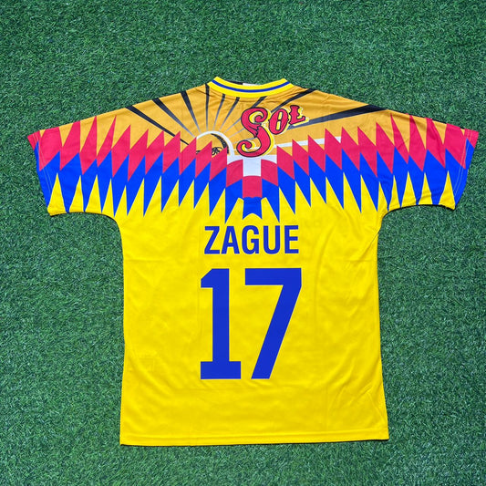 Luís Roberto Alves “Zague” Club América 1994 Retro Football Jersey