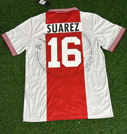 Luis Suarez Ajax Fc Retro Jersey Trikot
