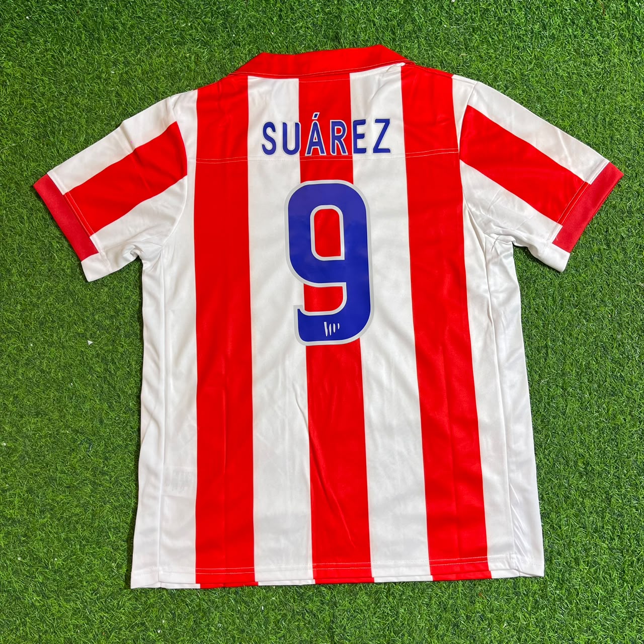 Luis Suarez Atletico de Madrid Retro Soccer Kit Jersey Trikot Maglia Shirt