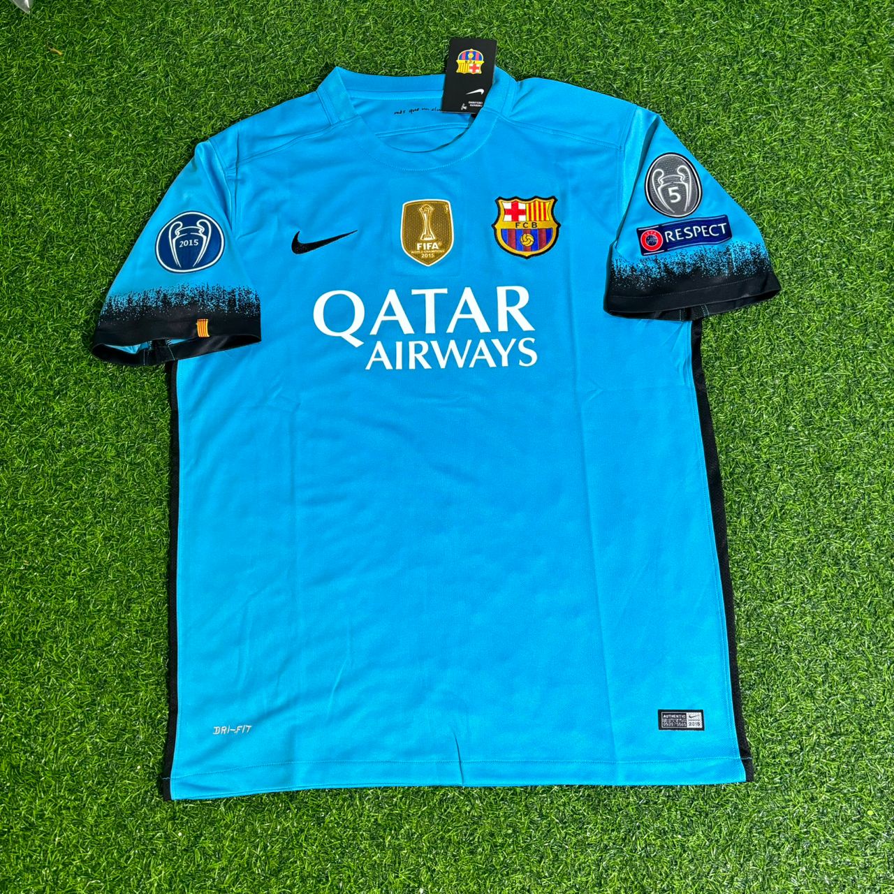 Luis Suárez Barcelona 2015/2016 Retro Football Jersey