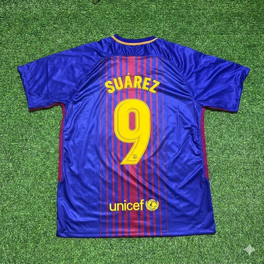 Luis Suárez 9- Barcelona 2017/2018 Season Football Jersey