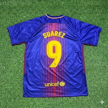 Luis Suárez 9- Barcelona 2017/2018 Season Football Jersey