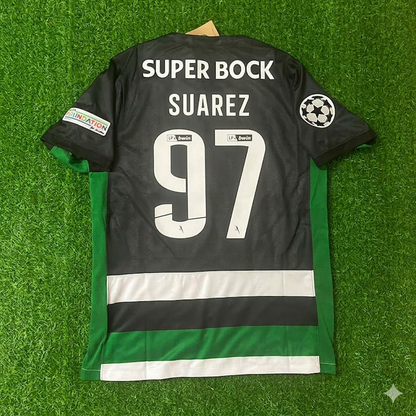 Luis Suárez 97- Sporting Lisbon Home Green Jersey
