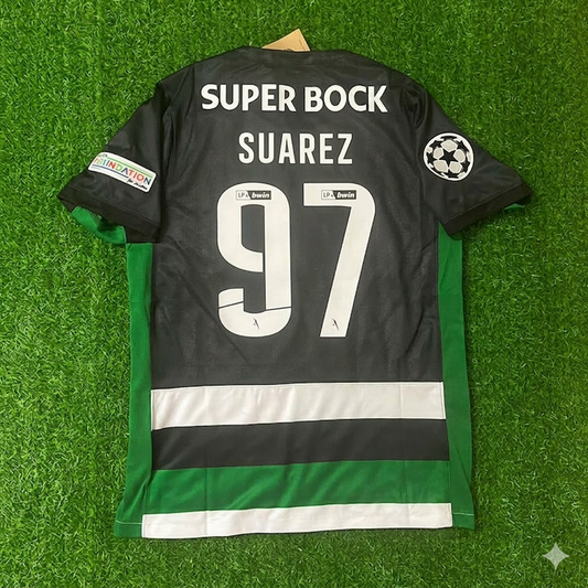 Luis Suárez 97- Sporting Lisbon Home Green Jersey
