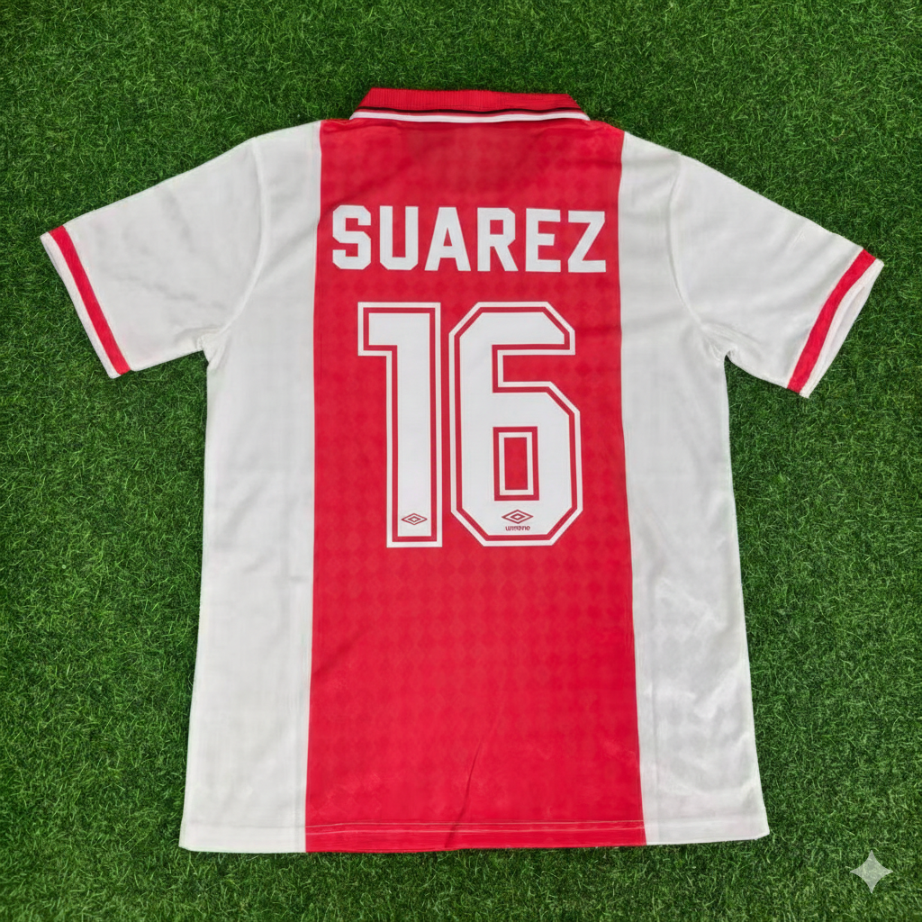 Luis Suarez AFC Ajax Retro Football Jersey