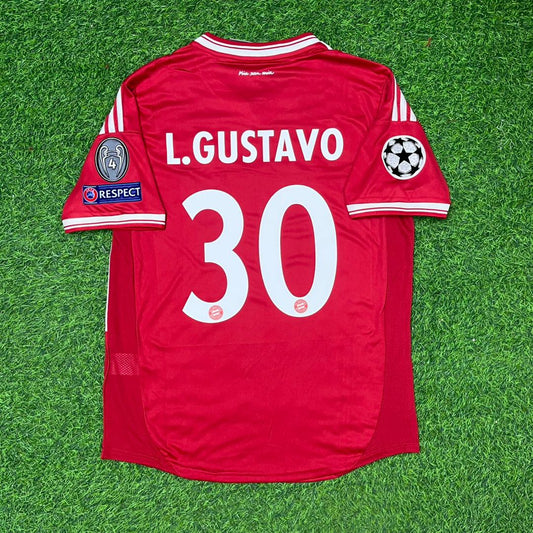 Luiz Gustavo Bayern Munich 2013 Champions League Final Football Jersey