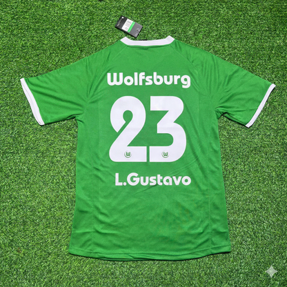 Luiz Gustavo VfL Wolfsburg Meisterjahr Retro Fußballtrikot