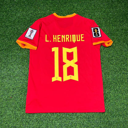 Luiz Henrique Brazil 2026 World Cup Red Football Jersey