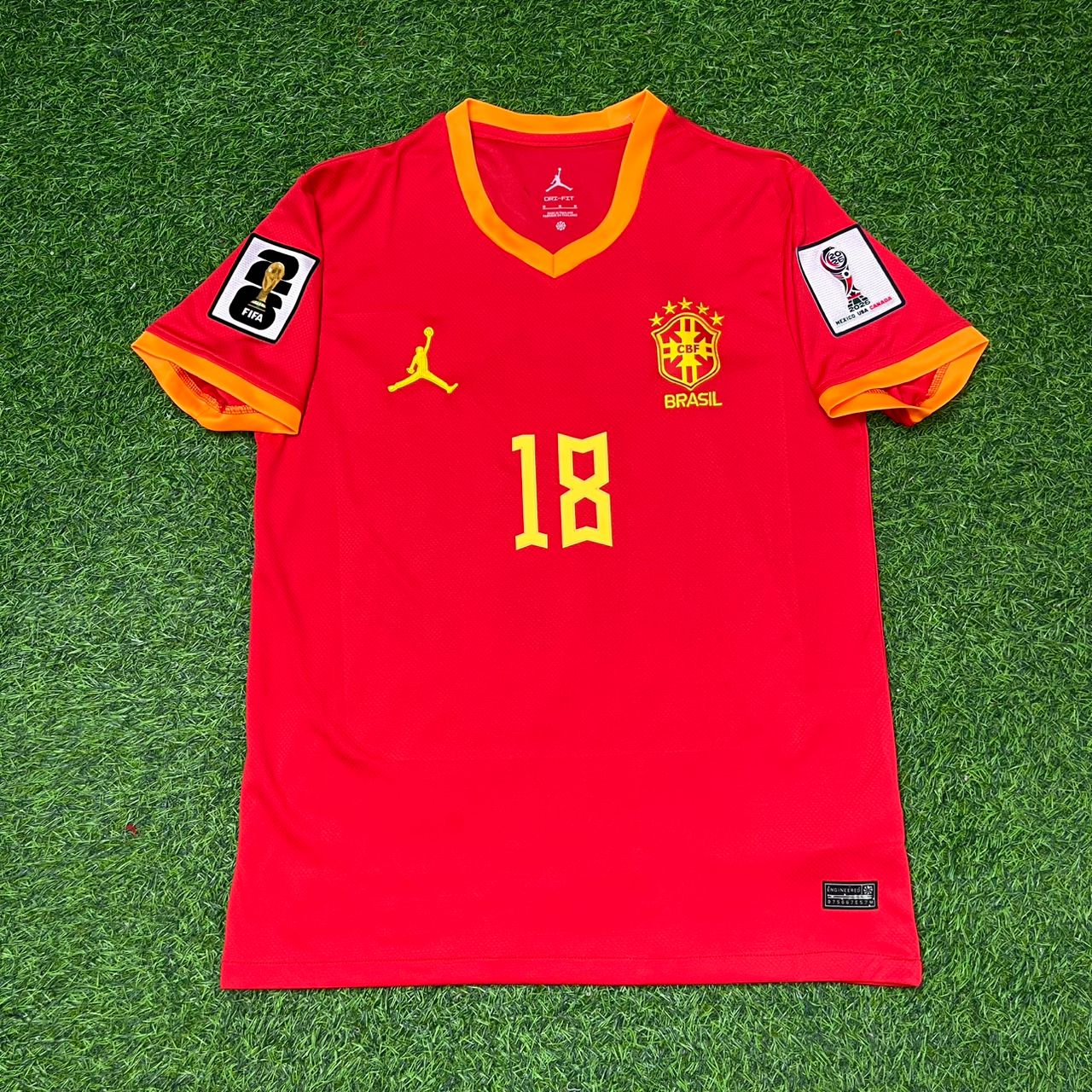 Luiz Henrique Brazil 2026 World Cup Red Football Jersey