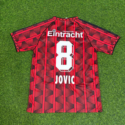 Luka Jović 8- Eintracht Frankfurt Retro Fußballtrikot