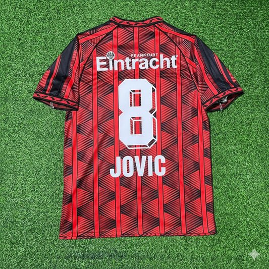 Luka Jović 8- Eintracht Frankfurt Retro Fußballtrikot