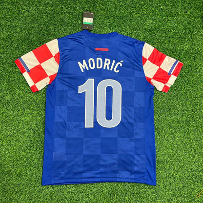Luka Modric Croatia 2010-2012 Home Retro Football Jersey Kit