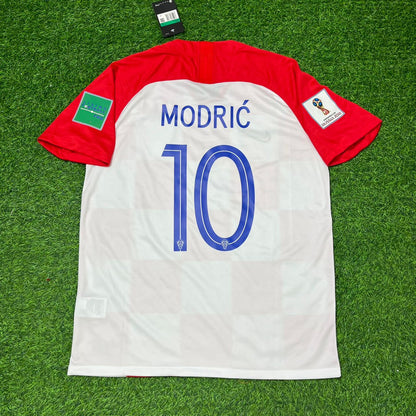 Luka Modrić Croatia 2018 World Cup Final Football Jersey