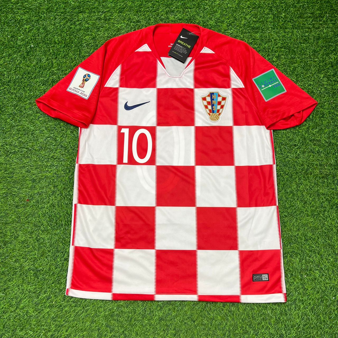 Luka Modrić Croatia 2018 World Cup Final Football Jersey