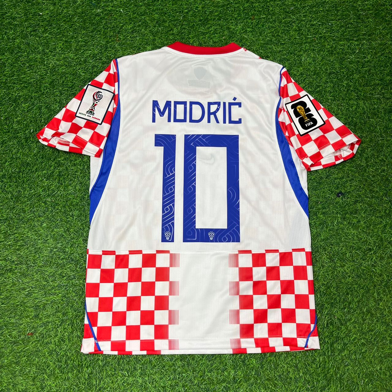 Luka Modrić Croatia 2026 World Cup Home Football Jersey