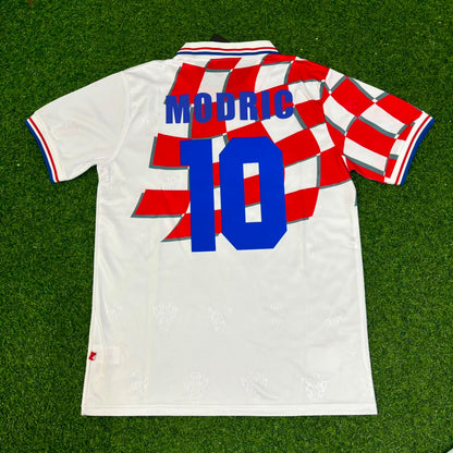 Luka Modric Croatia Retro Football Jersey Kit