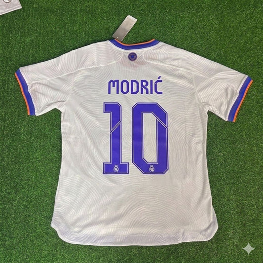 Luka Modrić 10- Real 2021/2022 Champions League Final White Jersey