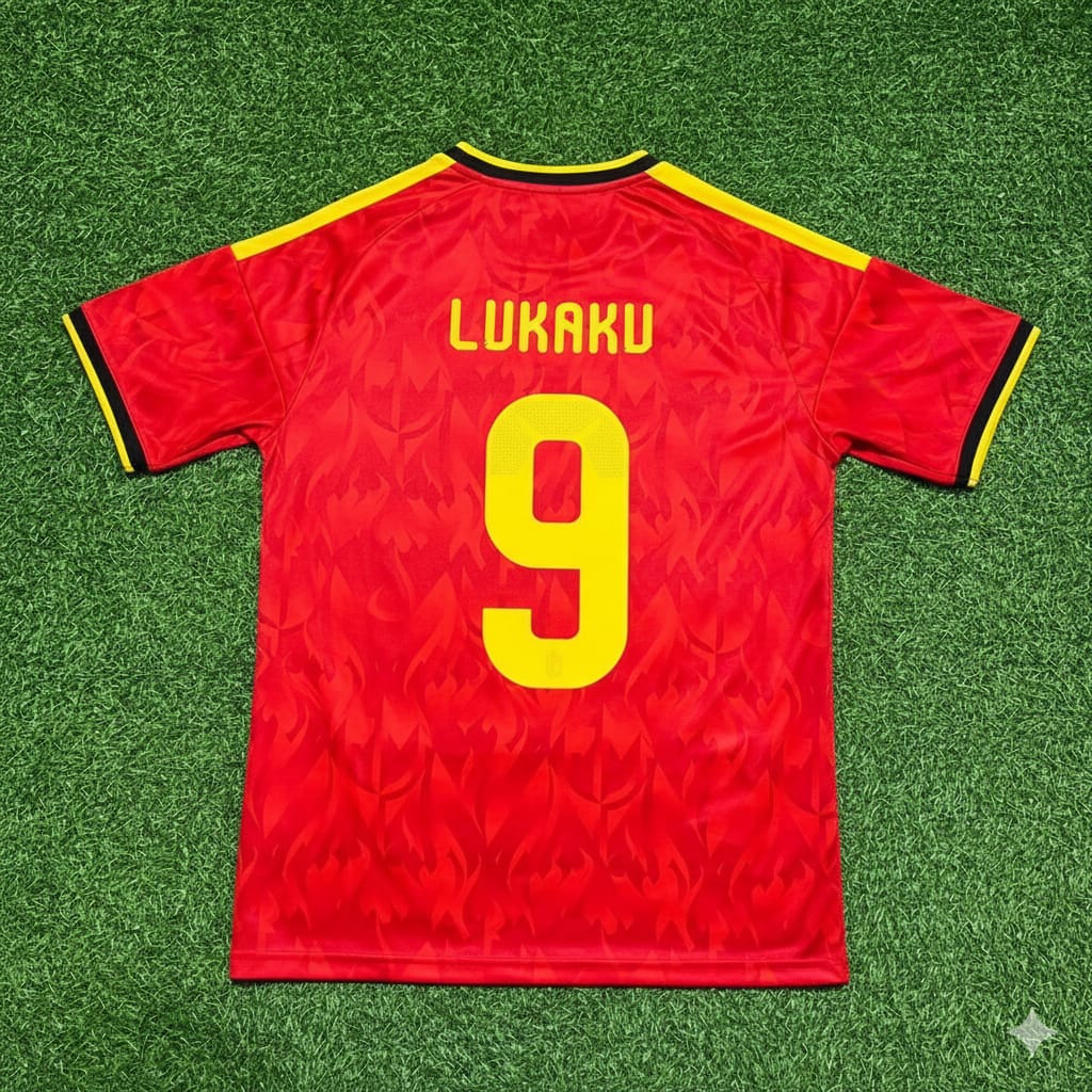 Romelu Lukaku 2026 World Cup Football Jersey Trikot
