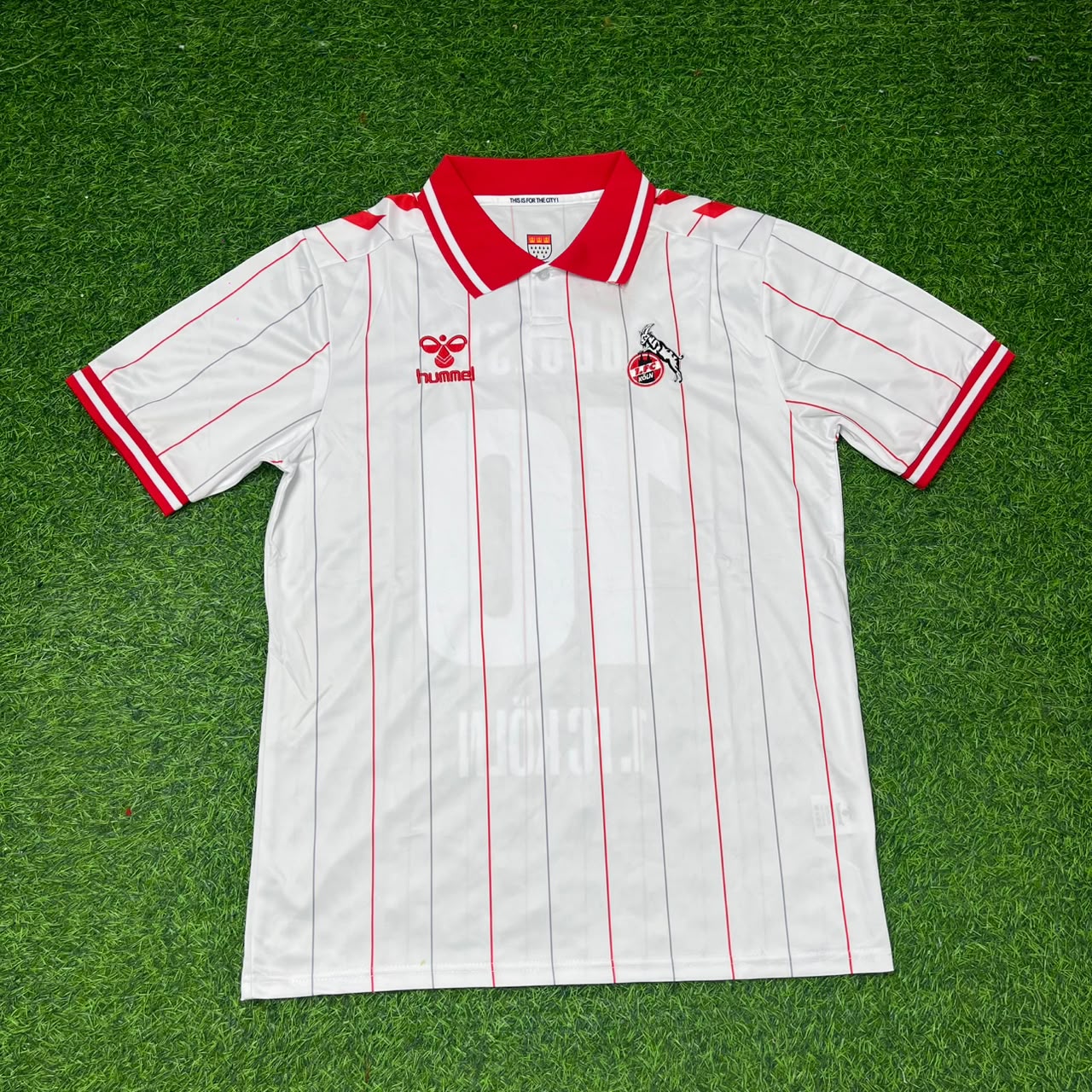 Lukas Podolski FC Köln Commemorative Retro Football Jersey