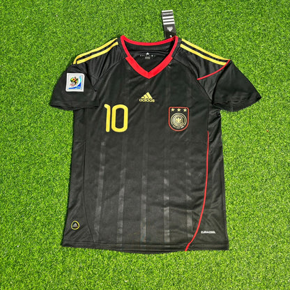 Lukas Podolski - Germany Deutschland 2010 World Cup Black Jersey Trikot