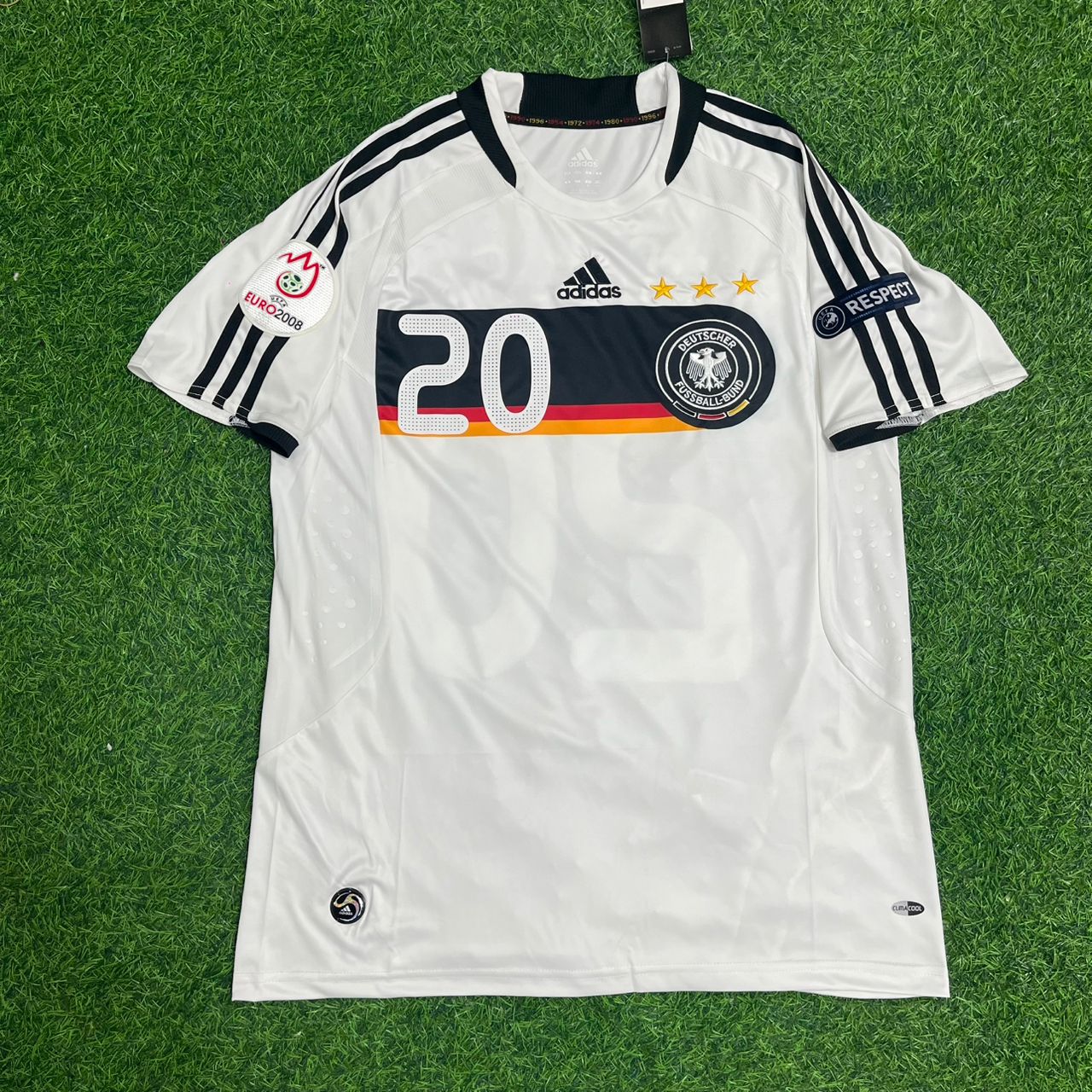 Lukas Podolski Germany EURO 2008 Retro Football Jersey Kit