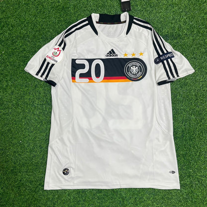 Lukas Podolski Germany EURO 2008 Retro Football Jersey Kit
