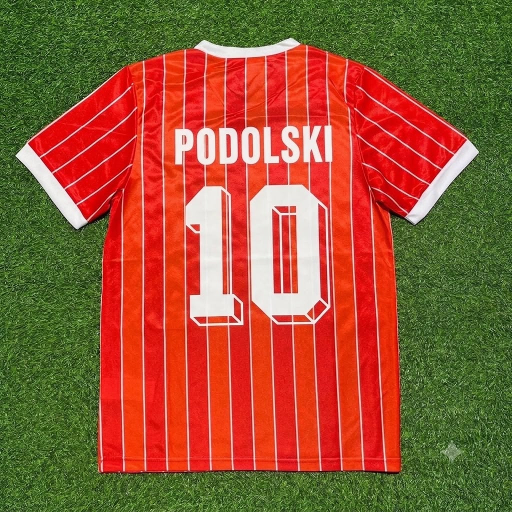 Lukas Podolski 1. FC Köln Special Auswärts Retro Trikot