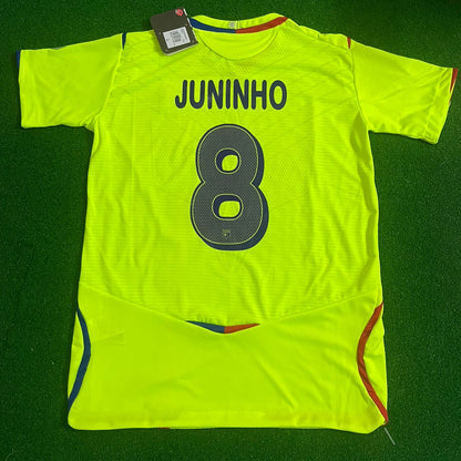 Juninho Pernambucano 8 – Olympique Lyon 2008–2009 Third Kit Jersey – | Trikot | Maillot Soccer Shirt