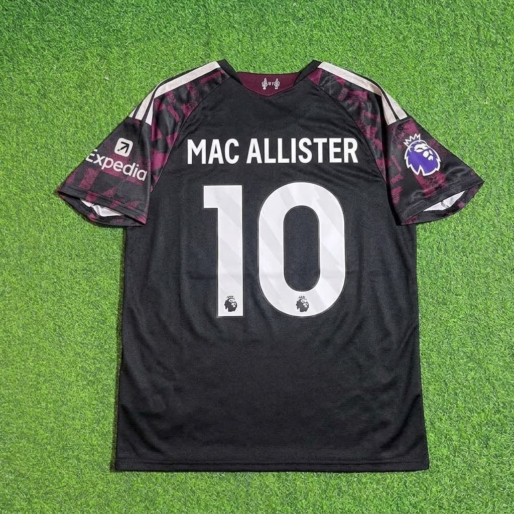 Alexis Mac Allister #10 Liverpool 2026/2027 New Season Third Football Jersey Kit
