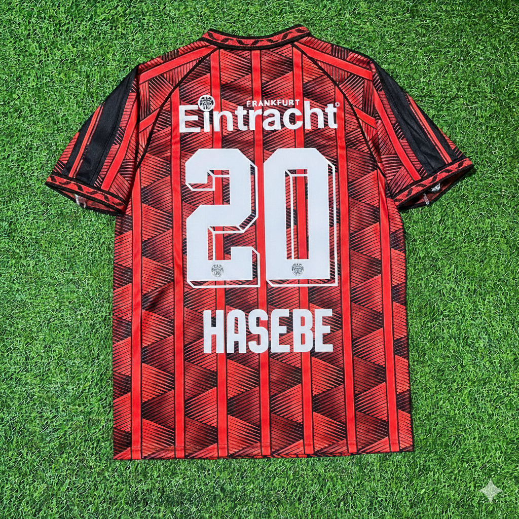 Makoto Hasebe 20- Eintracht Frankfurt Retro Fußballtrikot