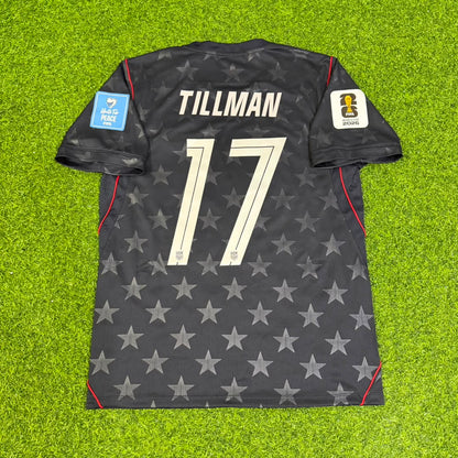 Malik Tillman USA 2026 World Cup Black Football Jersey