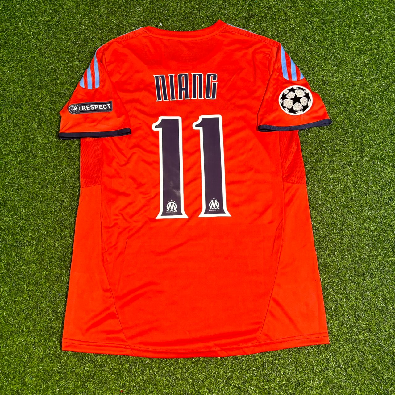 Mamadou Niang Marseille Retro Football Jersey Kit
