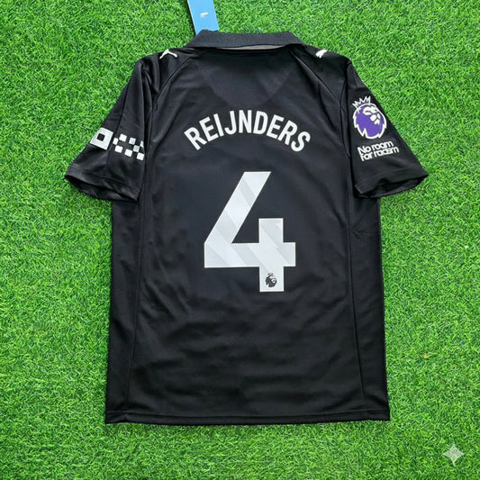 Tijjani Reijnders Manchester City Black New Season 2026 Jersey Maillot