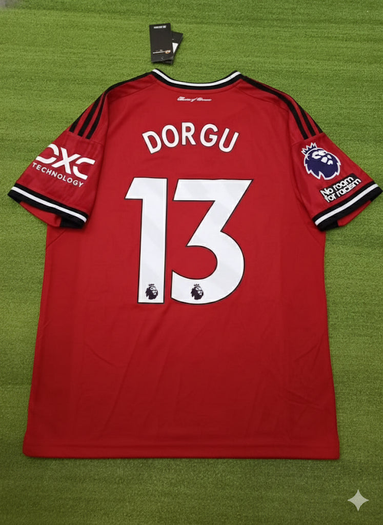Patrick Dorgu Manchester United  New Season 2026 Jersey Trikot Maillot Soccer Shirt