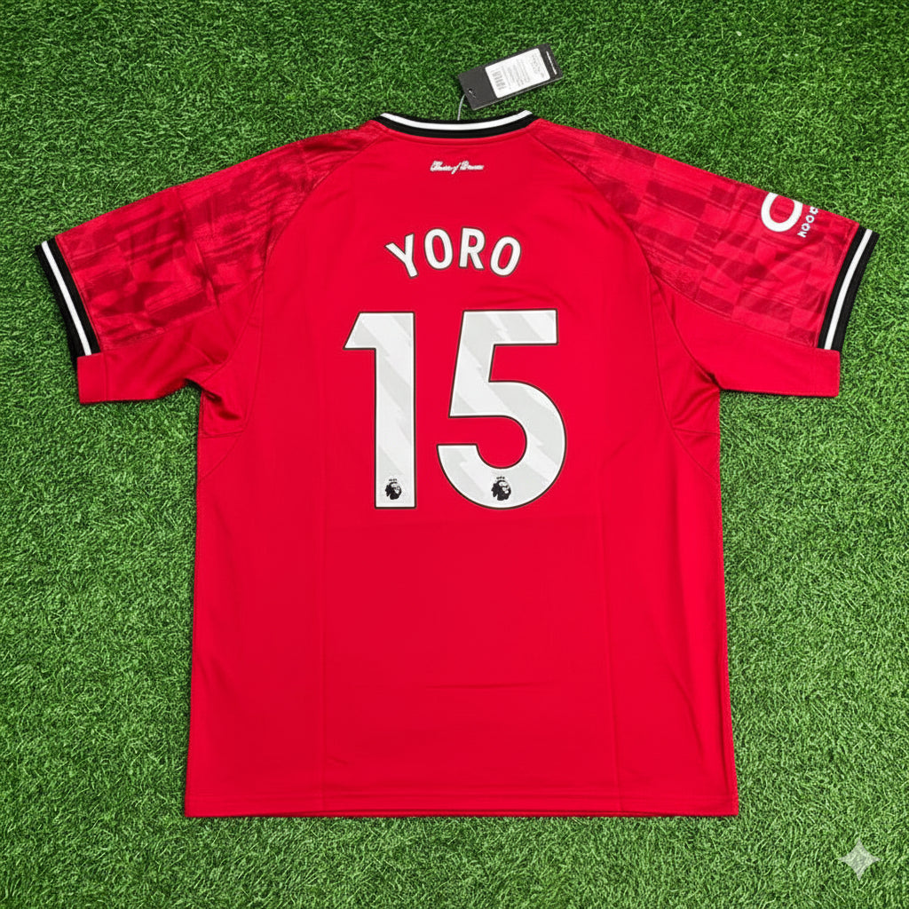 Leny Yoro Manchester United New Season 2026 Jersey Trikot Maillot Soccer Shir