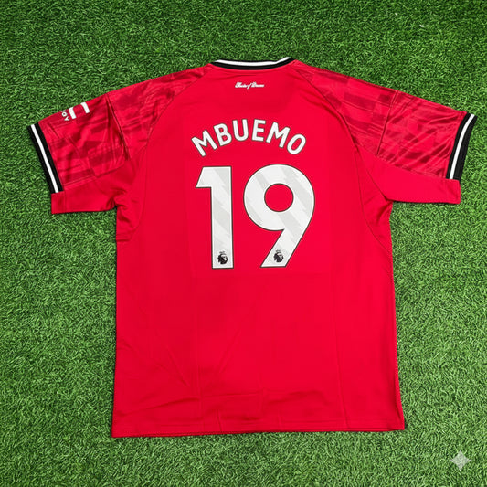 Bryan Mbeumo Manchester United New Season 2026 Jersey Trikot Maillot Soccer Shirt