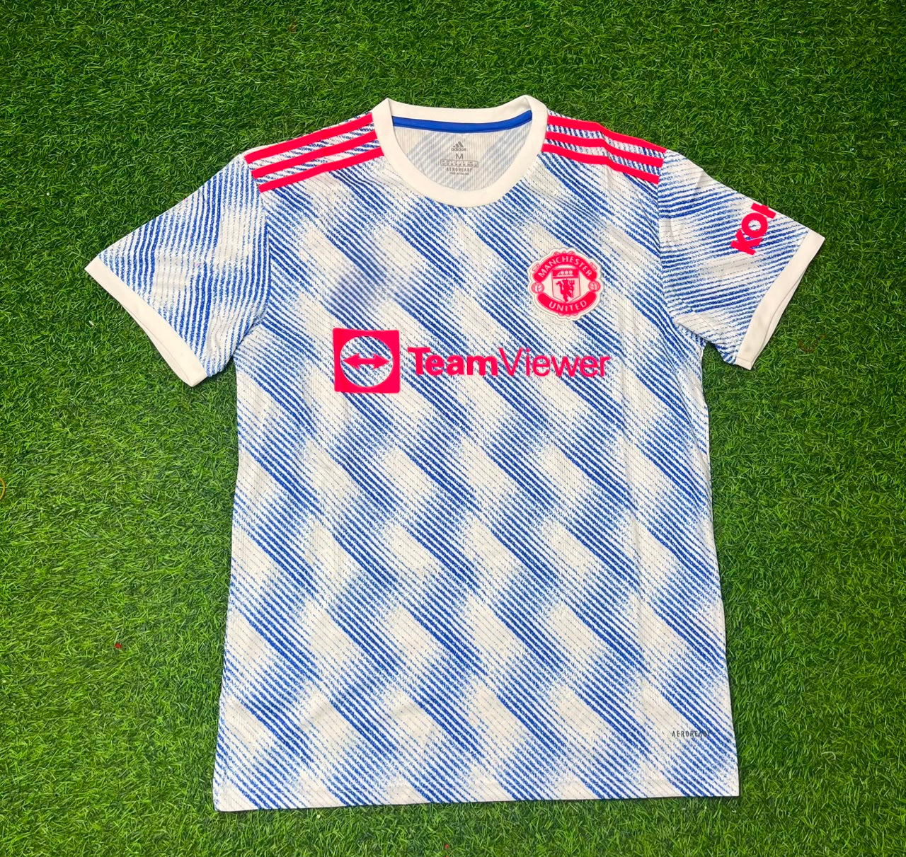 Manchester United 2021-2022 Final Season Away Retro Football Jersey