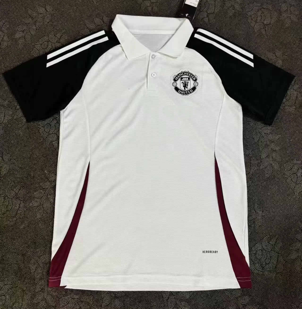 Manchester United New Polo Neck Polokragen Tshirt