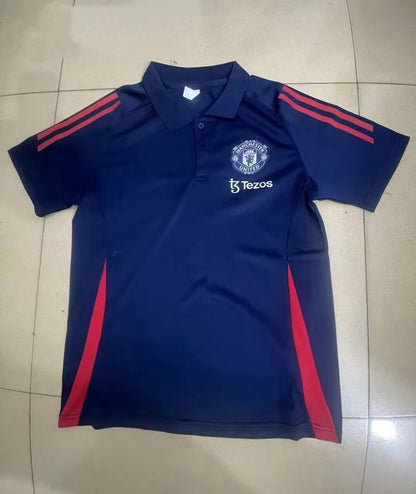 Manchester United New Polo Neck Polokragen Tshirt