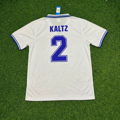 Manfred Kaltz #2 Hamburger SV 1979/80 Weißes Heimtrikot Retro Fußballtrikot