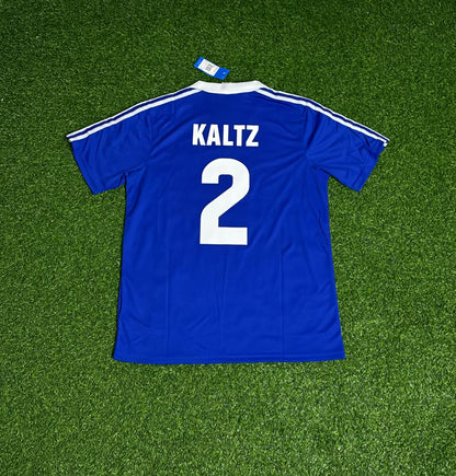 Manfred Kaltz Hamburger SV 1979/80 Blaues Heimtrikot Retro Fußballtrikot